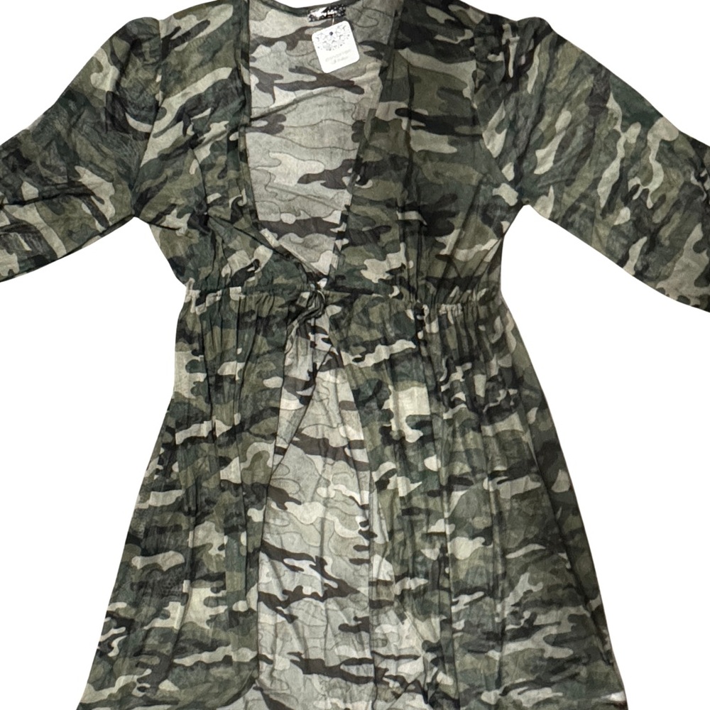 Camouflage Womens’ Kimono